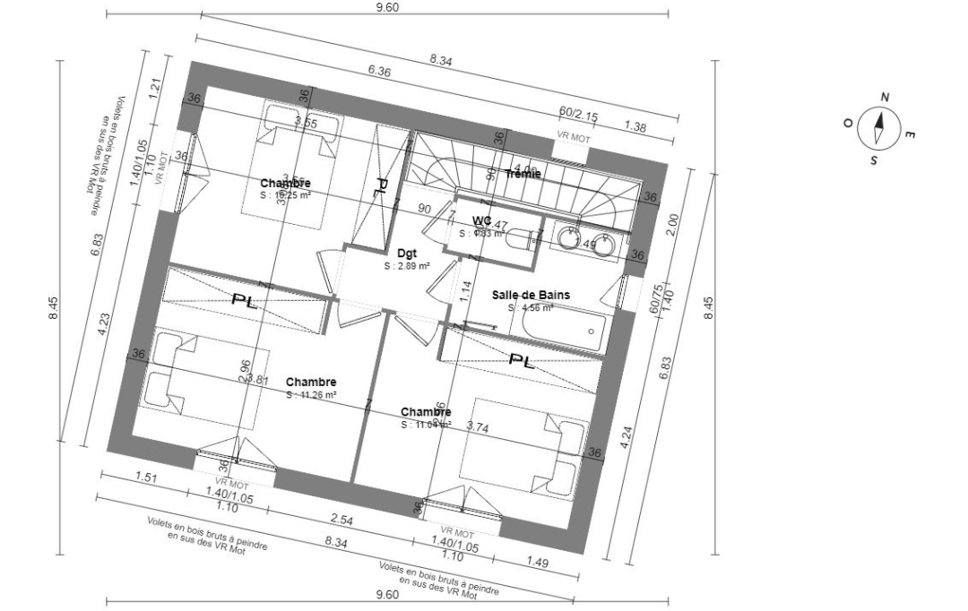 Annonces CALUIRE : House | CHASSIEU (69680) | 92 m2 | 383 125 € 